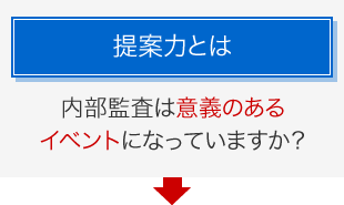 審査員の提案力欠如…内部監査は意義のあるイベントになっていますか？合同会社ASCAの提唱３・＋提案力：問題点の新たな発見はもちろん大事／過去の問題点の改善検証がポイント／内部監査用チェックリストの有効性は？